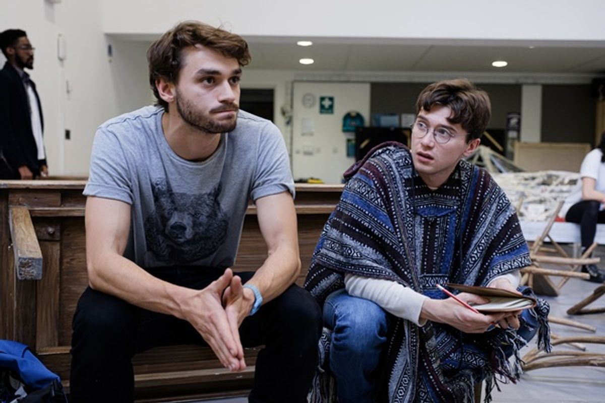 Angus Yellowlees and Patrick McNamee at 