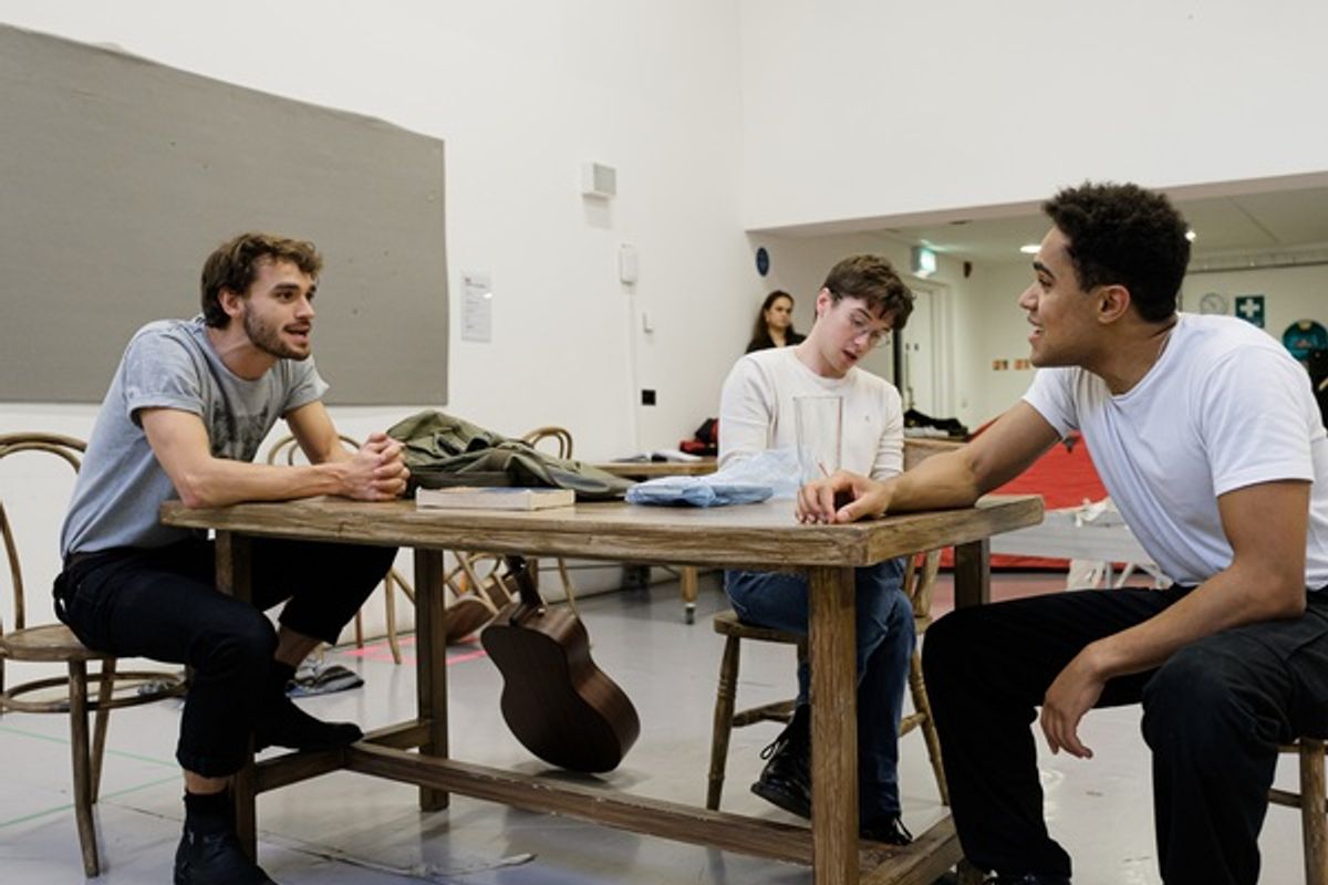 Angus Yellowlees, Patrick McNamee and Joshua Williams at 