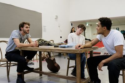 Angus Yellowlees, Patrick McNamee and Joshua Williams Photo