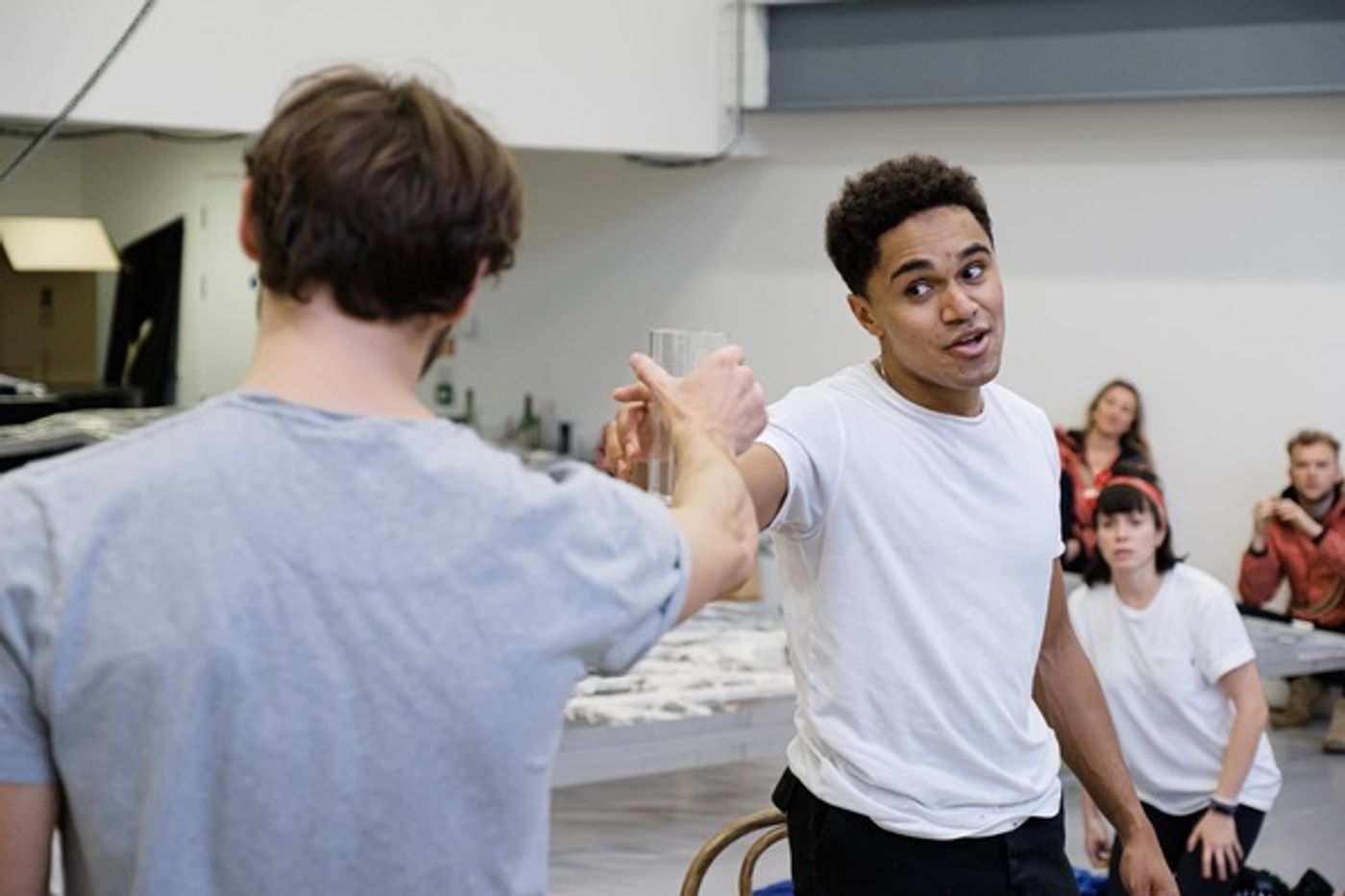 Photo Flash: Inside Rehearsal For TOUCHING THE VOID at the Duke of York's Theatre  Image
