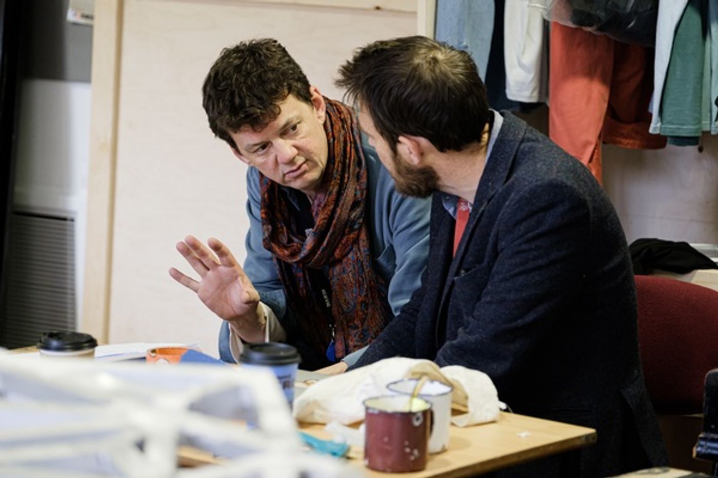 Photo Flash: Inside Rehearsal For TOUCHING THE VOID at the Duke of York's Theatre  Image