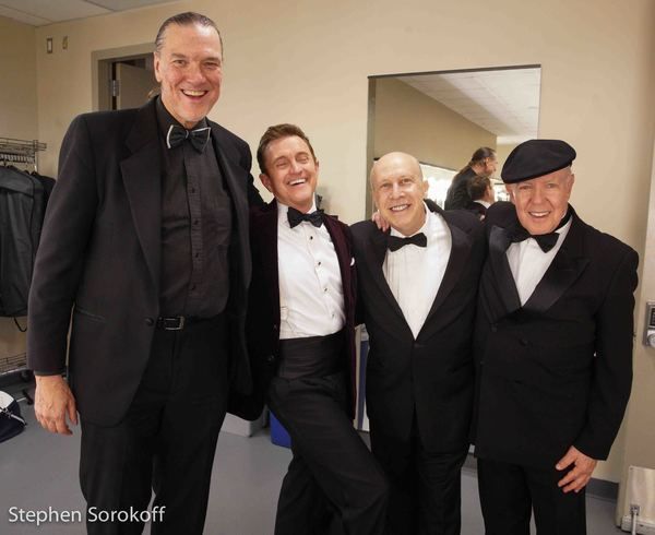 Jon Weber, Music Director, Jeff Harnar, Alex Rybeck, Shelly Markham Photo
