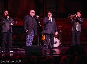 David Sabella, Lennie Watts, Tim Schall, Danny Bacher @ BroadwayWorld David Sabella, Lennie Watts, Tim Schall, Danny Bacher Photo