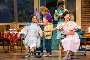 Melissa Maxwell (M’Lynn), Adelin Phelps (Annelle), Austene Van (Truvy) and Nicole King (Shelby) @ BroadwayWorld Melissa Maxwell (M’Lynn), Adelin Phelps (Annelle), Austene Van (Truvy) and Nic Photo