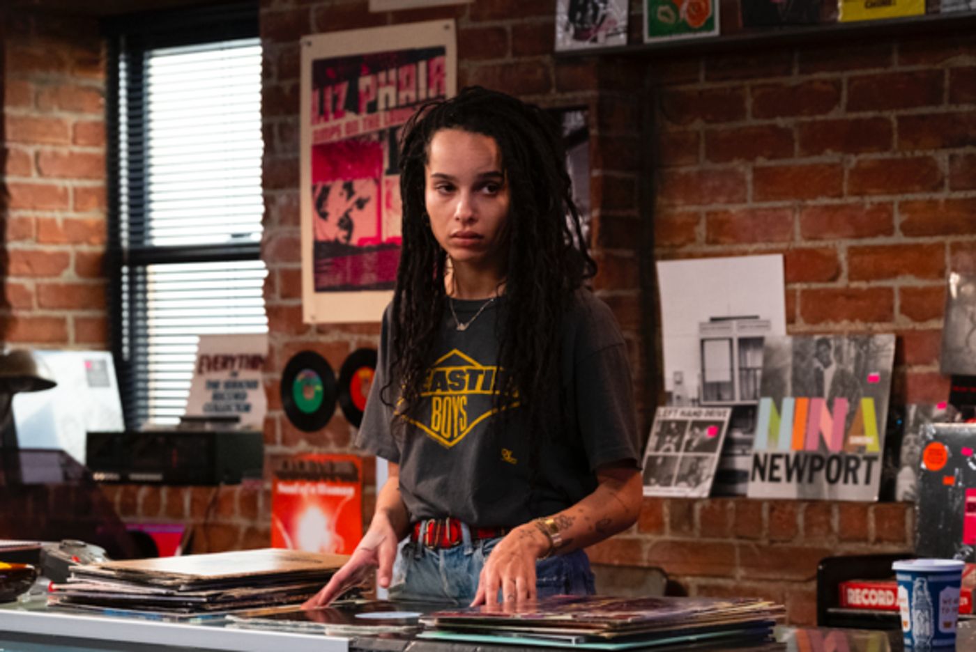 Photo Flash: Get a First Look at Zoe Kravitz in Hulu's HIGH FIDELITY  Image