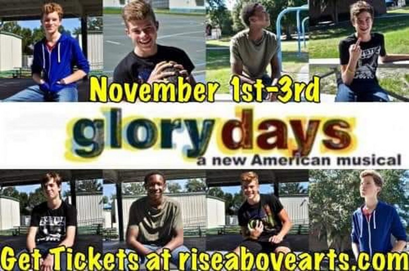 Photo Flash: Rise Above Performing Arts Presents Area Premiere Of GLORY DAYS  Image