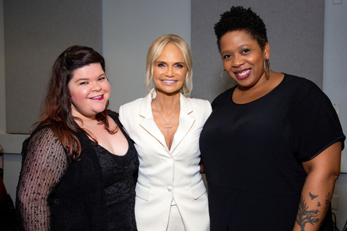 Marissa Rosen, Kristin Chenoweth, Crystal Monee Hall at 