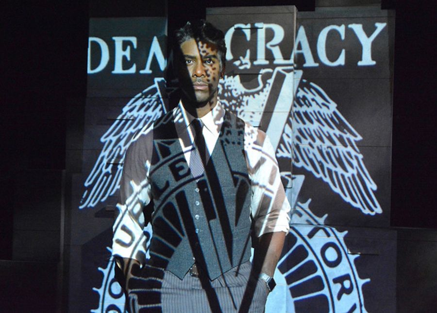 Photo Flash: The Cast Of THE DOUBLE V Shines At The Matrix Theatre  Image