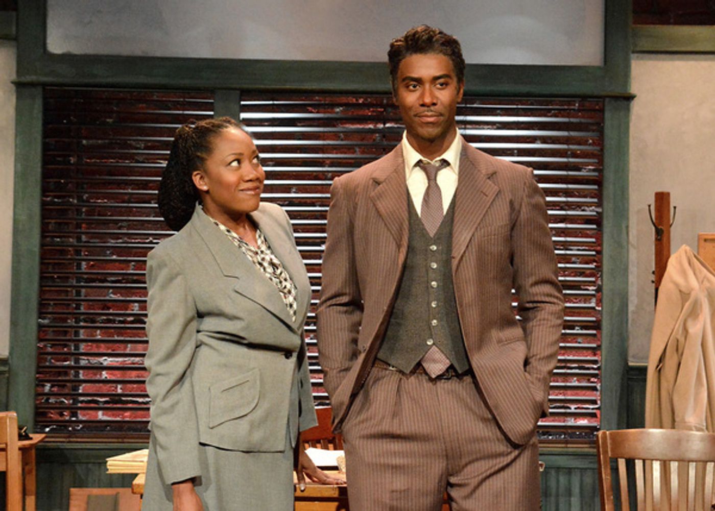 Photo Flash: The Cast Of THE DOUBLE V Shines At The Matrix Theatre  Image