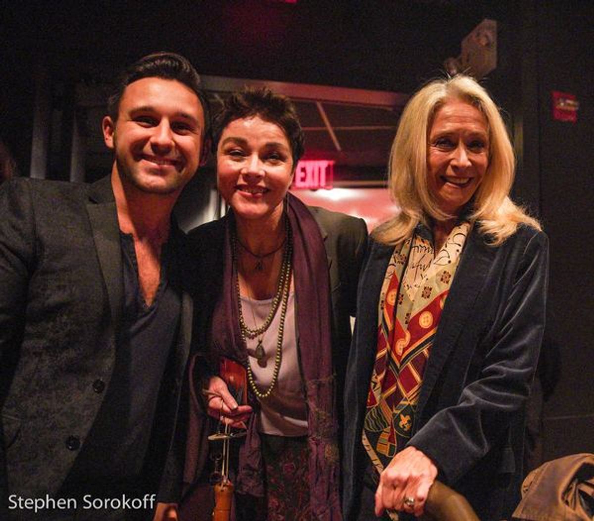 Nicolas King, Christine Andreas, Eda Sorokoff at 