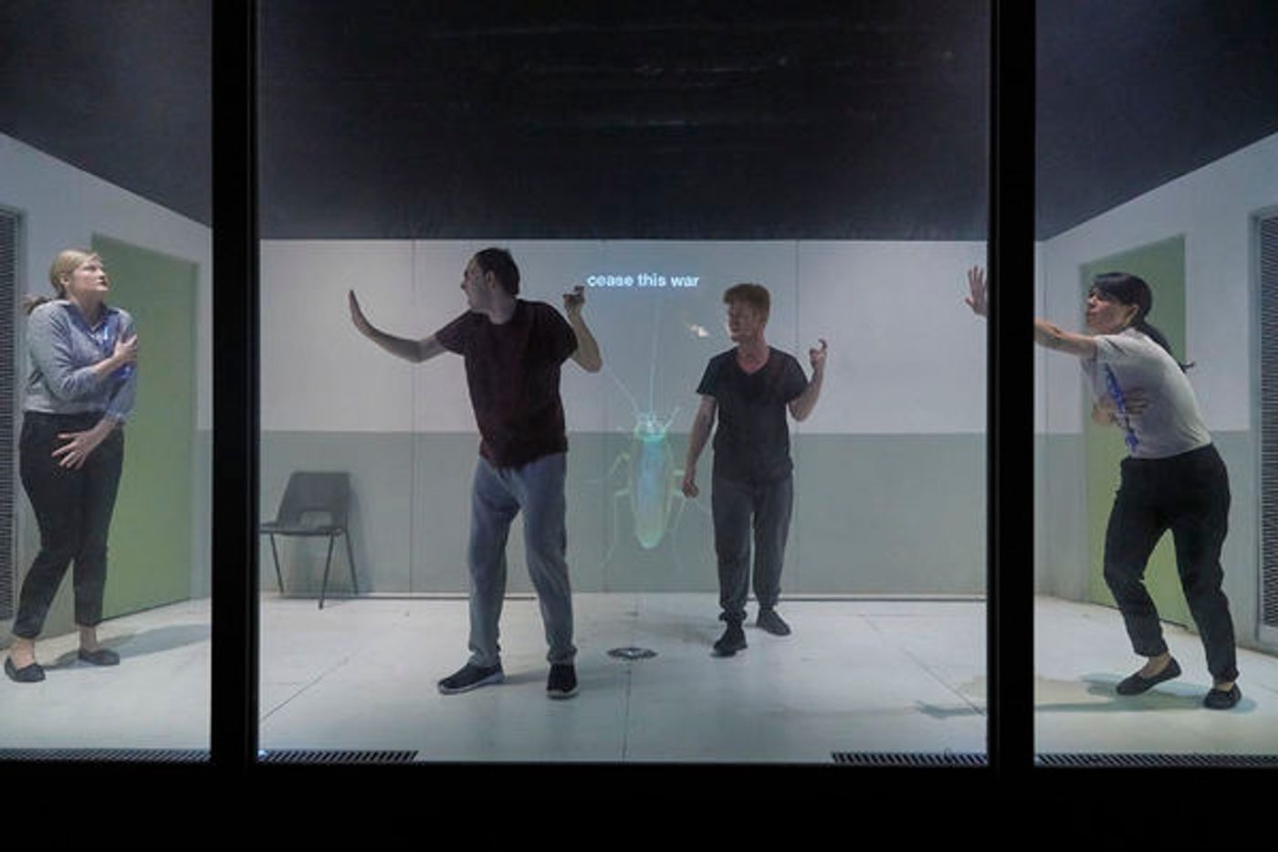 Photo Flash: First Look at 4.48 PSYCHOSIS at New Diorama Photo Flash: First Look at 4.48 PSYCHOSIS at New Diorama Image