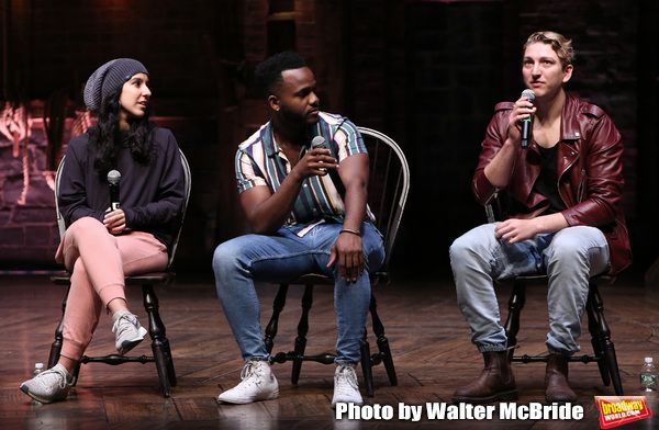Gabriella Sorrentino, Deon'te Goodman and Kyle Weiler  Photo
