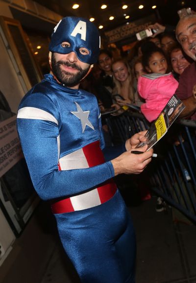 Eddie Arnold as "Captain America"  Photo