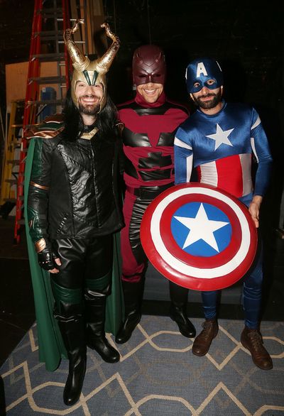 Charlie Cox, Tom Hiddleston and Eddie Arnold  Photo