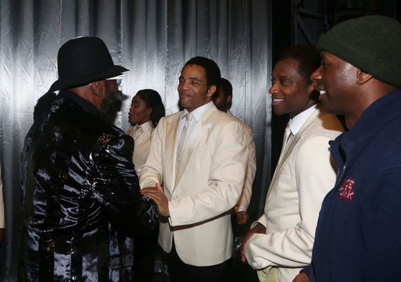 Photo Flash: AIN'T TOO PROUD Celebrates Otis Williams' Birthday! Photo Flash: AIN'T TOO PROUD Celebrates Otis Williams' Birthday! Image