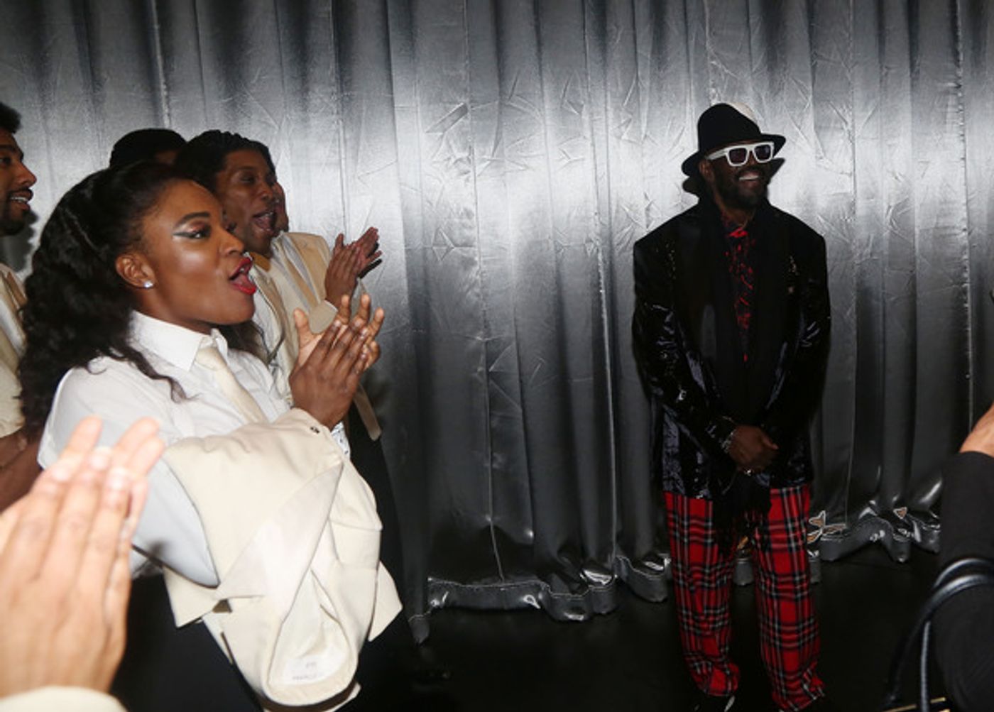 Photo Flash: AIN'T TOO PROUD Celebrates Otis Williams' Birthday! Photo Flash: AIN'T TOO PROUD Celebrates Otis Williams' Birthday! Image