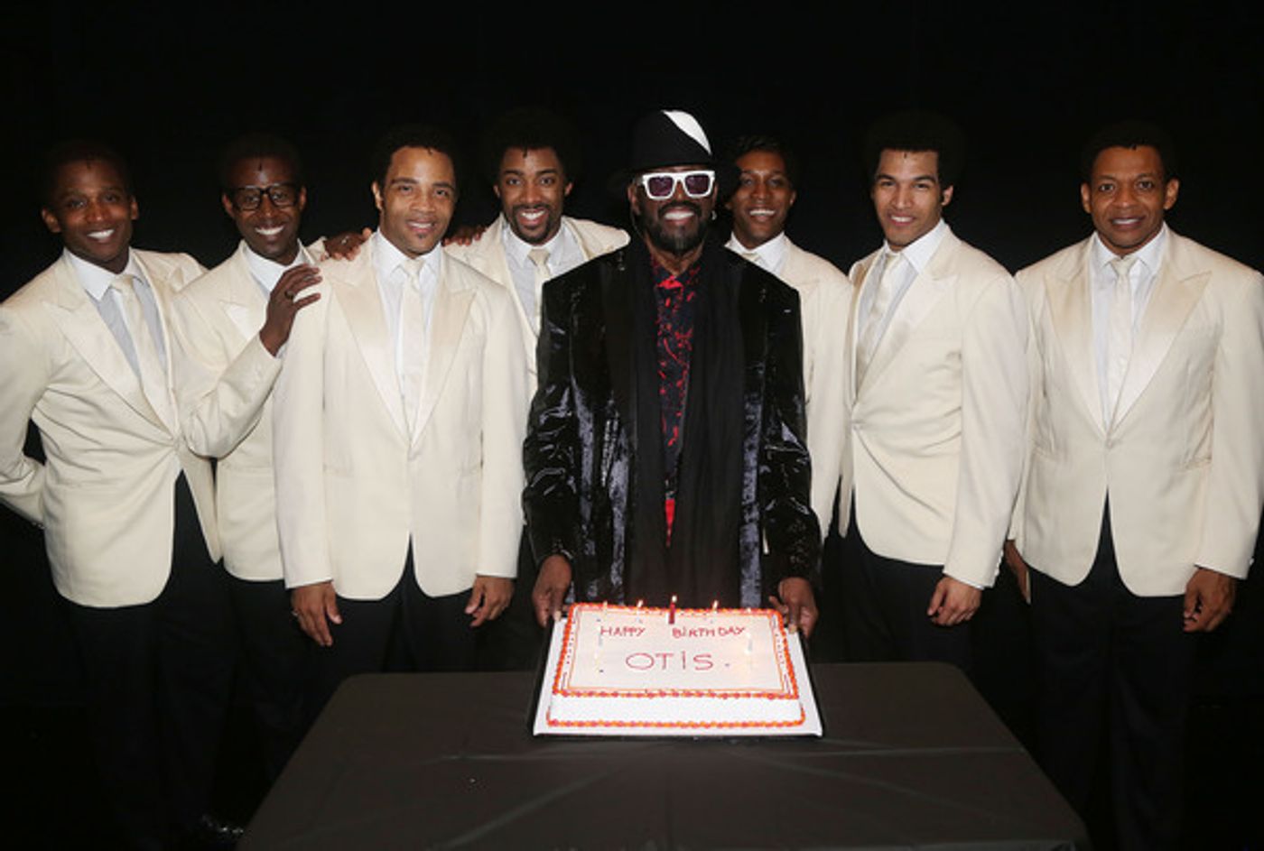 Photo Flash: AIN'T TOO PROUD Celebrates Otis Williams' Birthday! Photo Flash: AIN'T TOO PROUD Celebrates Otis Williams' Birthday! Image