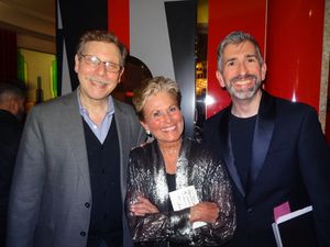 Barry Kleinbort, Lorna Dallas and Simon Beck Photo