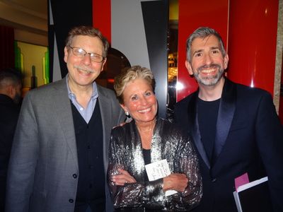 Barry Kleinbort, Lorna Dallas and Simon Beck Photo