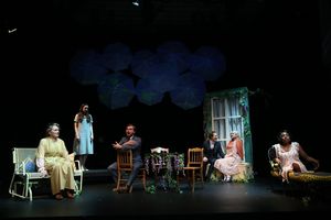 Alma Cuervo, Christiana Cole, Peter Reid Lambert, Jim Stanek,
Leah Hocking, Gena Sims
@ BroadwayWorld Alma Cuervo, Christiana Cole, Peter Reid Lambert, Jim Stanek,
Leah Hocking, Gena Sim Photo