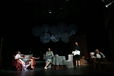 Gena Sims, Christiana Cole, Leah Hocking, Alma Cuervo Photo