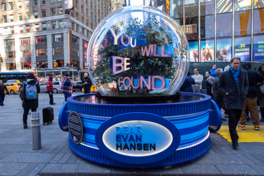 Broadway Show Globes to Return to Times Square With Designs Inspired by WICKED, THE LION KING, AINT TOO PROUD & More Image