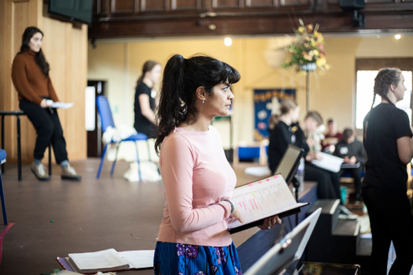 Photo Flash: Take a Look at Pictures From Rehearsals of The Snow Queen Opening at the Rose Theatre Kingston  Image