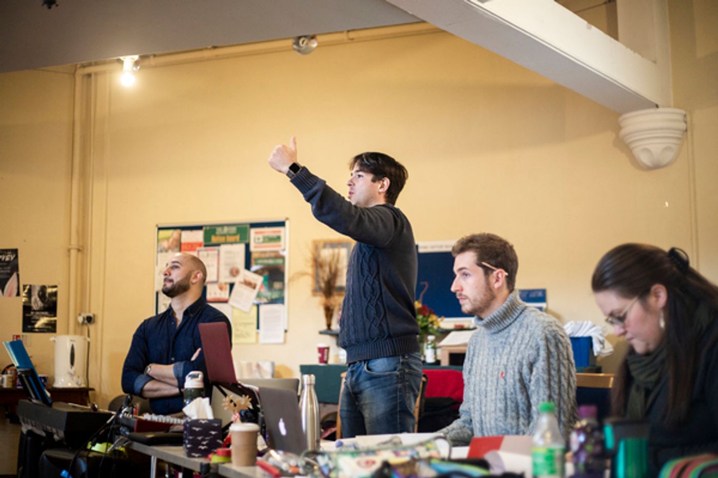 Photo Flash: Take a Look at Pictures From Rehearsals of The Snow Queen Opening at the Rose Theatre Kingston  Image