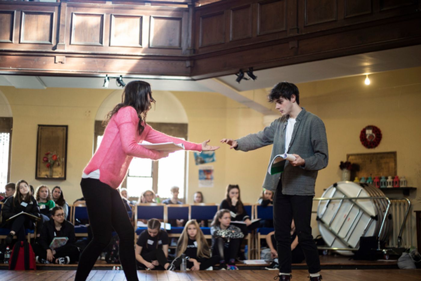 Photo Flash: Take a Look at Pictures From Rehearsals of The Snow Queen Opening at the Rose Theatre Kingston  Image