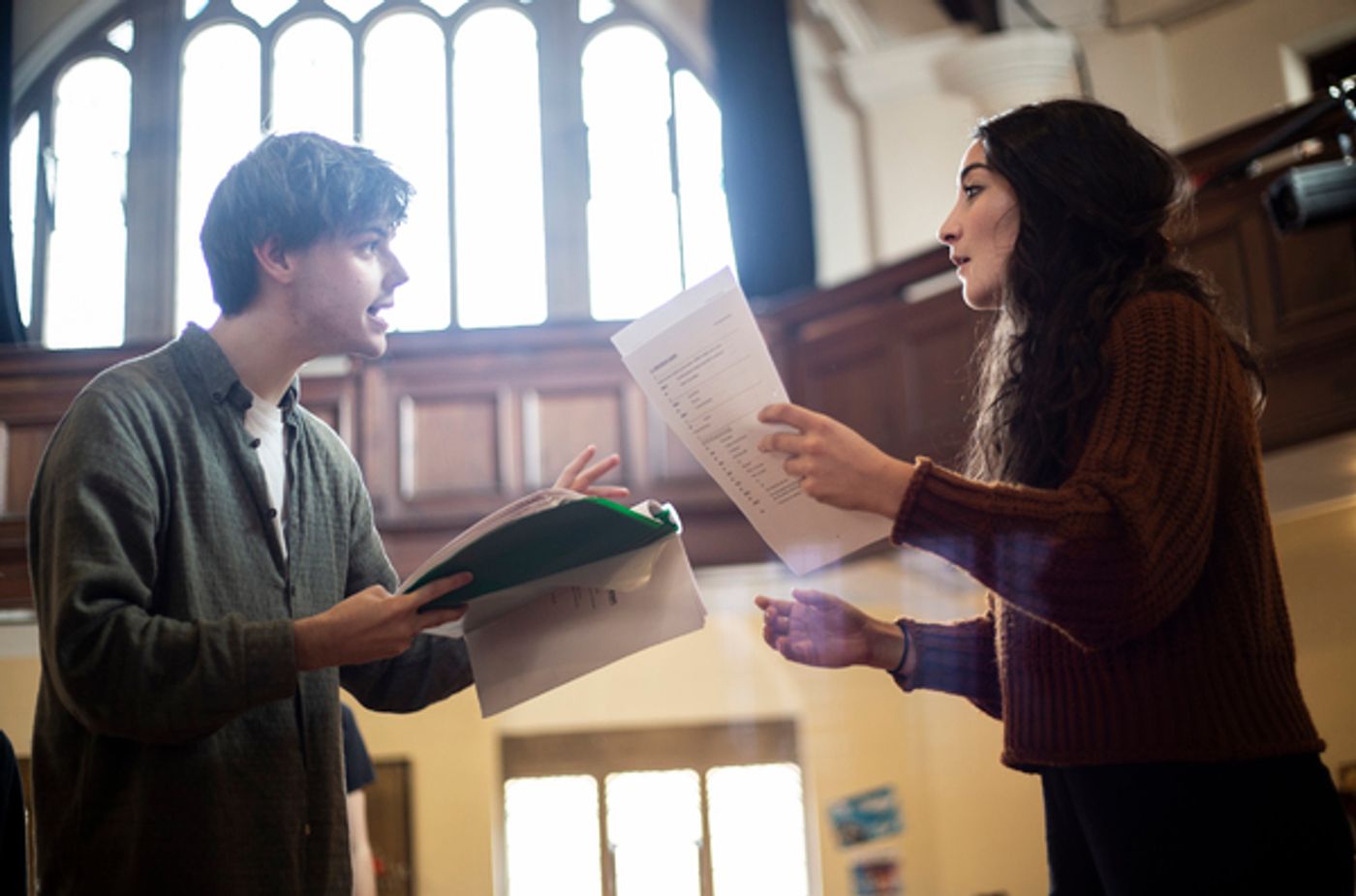Photo Flash: Take a Look at Pictures From Rehearsals of The Snow Queen Opening at the Rose Theatre Kingston  Image