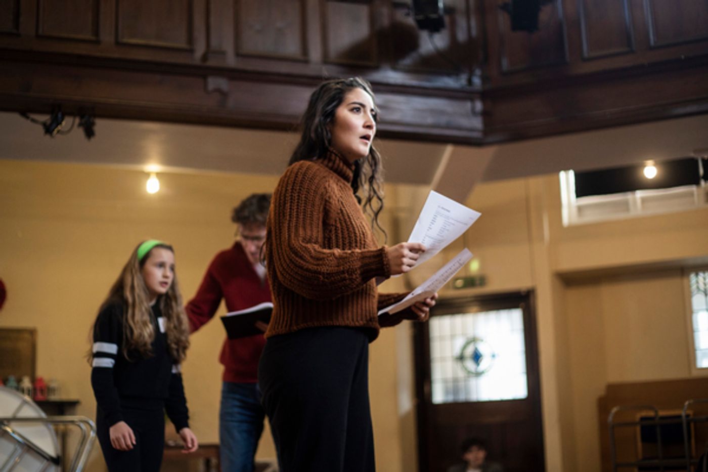Photo Flash: Take a Look at Pictures From Rehearsals of The Snow Queen Opening at the Rose Theatre Kingston  Image