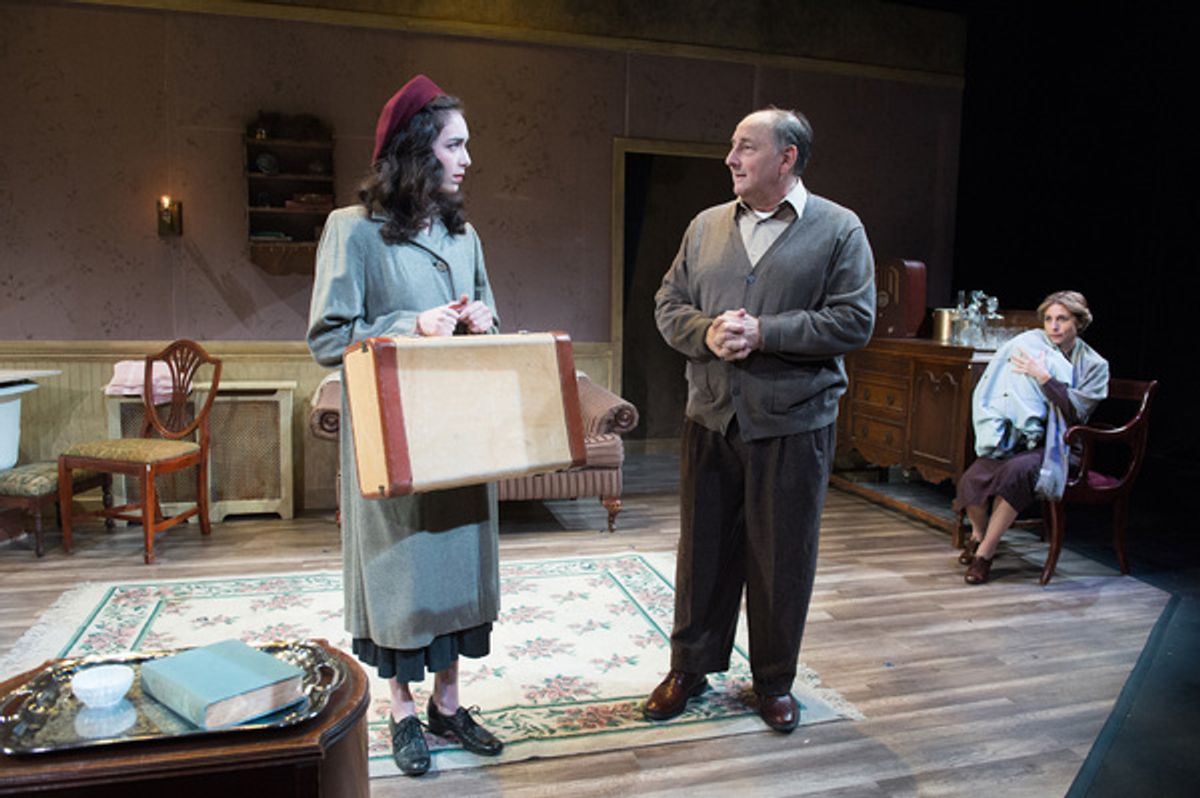 Zoe Yale, Arye Gross, Tessa Auberjonois at 