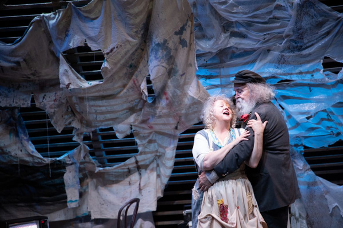 Kay Kelly and Michael Kelly at 