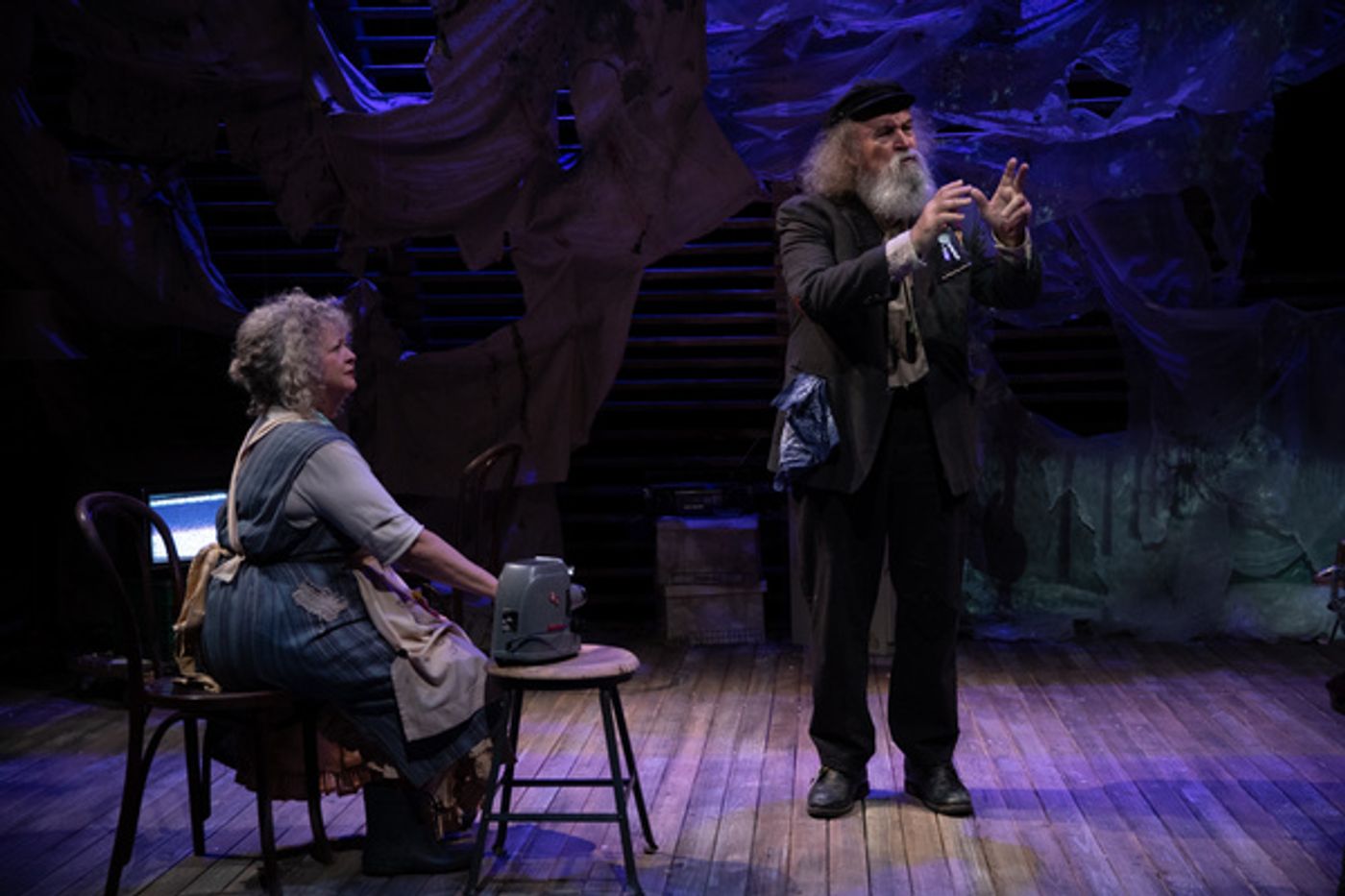 Photo Flash: First Look At Flint Repertory Theatre's THE CHAIRS Photo Flash: First Look At Flint Repertory Theatre's THE CHAIRS Image