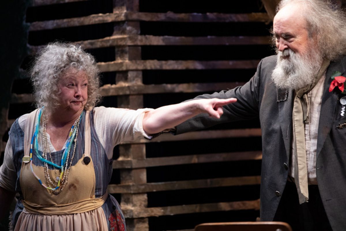 Kay Kelly and Michael Kelly at 