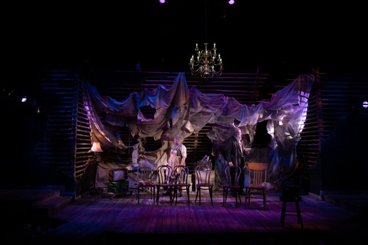 Photo Flash: First Look At Flint Repertory Theatre's THE CHAIRS Photo Flash: First Look At Flint Repertory Theatre's THE CHAIRS Image