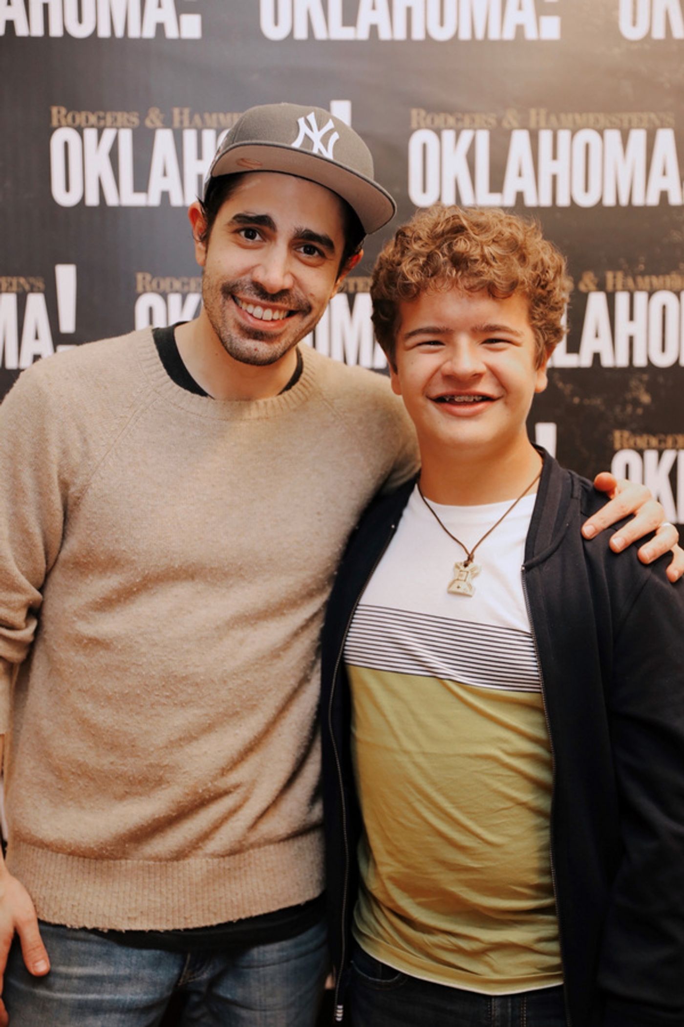 Photo Flash: Gaten Matarazzo Visits OKLAHOMA!  Image