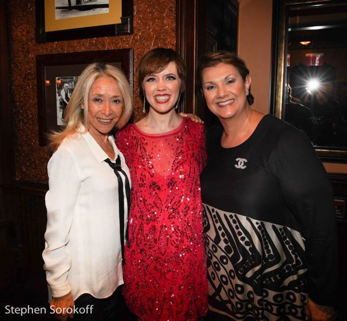 Eda Sorokoff, Carole J. Bufford, Clare Coco at 