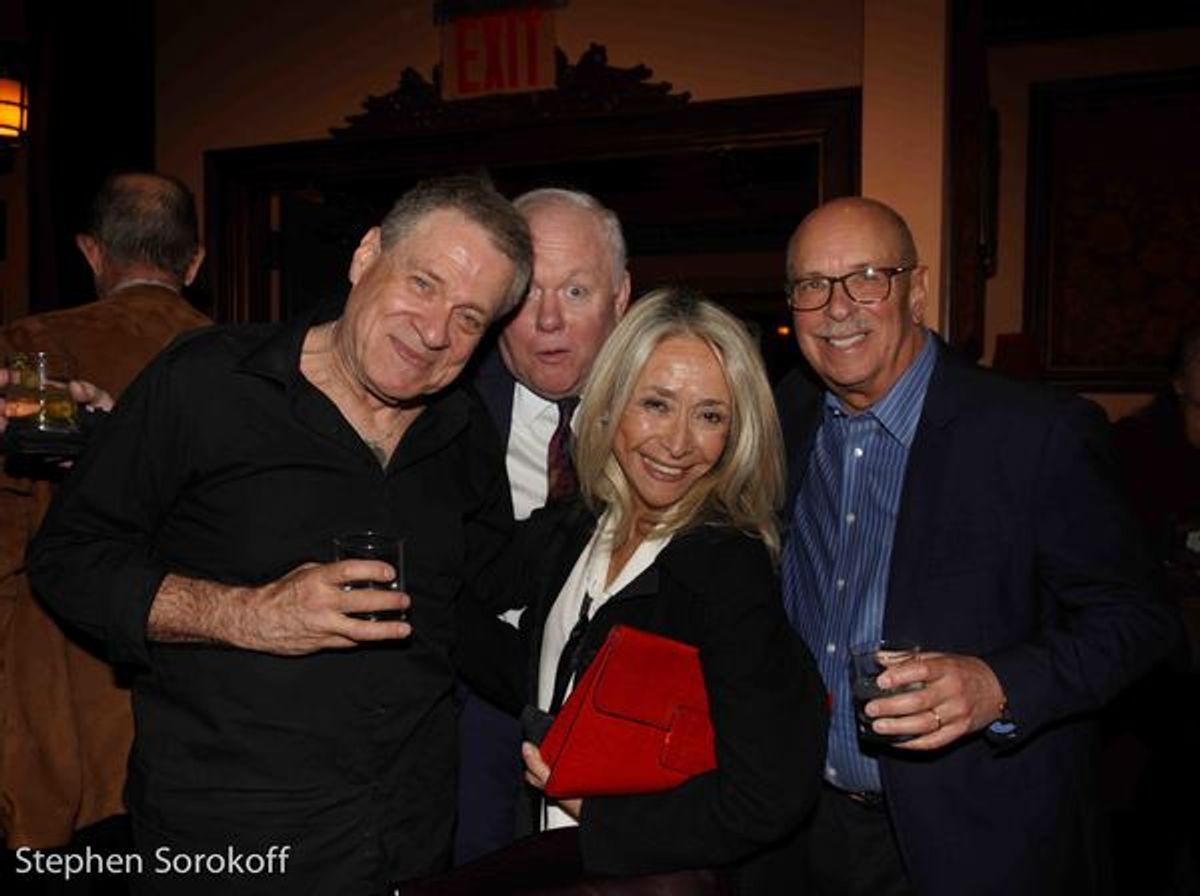 Howie Gordon, Bill Bufford, Eda Sorokoff, Sanford Fisher at 