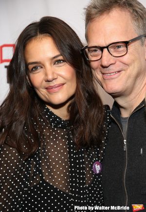 Katie Holmes and Peter Hedges @ BroadwayWorld Katie Holmes and Peter Hedges Photo