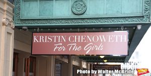 Theatre Marquee unveiling for "Kristin Chenoweth - For The Girls" at the Nederlander Theatre on November 04, 2019 in New York City. @ BroadwayWorld Theatre Marquee unveiling for "Kristin Chenoweth - For The Girls" at the Nederlander Photo