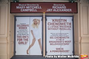 Theatre Marquee unveiling for "Kristin Chenoweth - For The Girls" at the Nederlander Theatre on November 04, 2019 in New York City. @ BroadwayWorld Theatre Marquee unveiling for "Kristin Chenoweth - For The Girls" at the Nederlander Photo