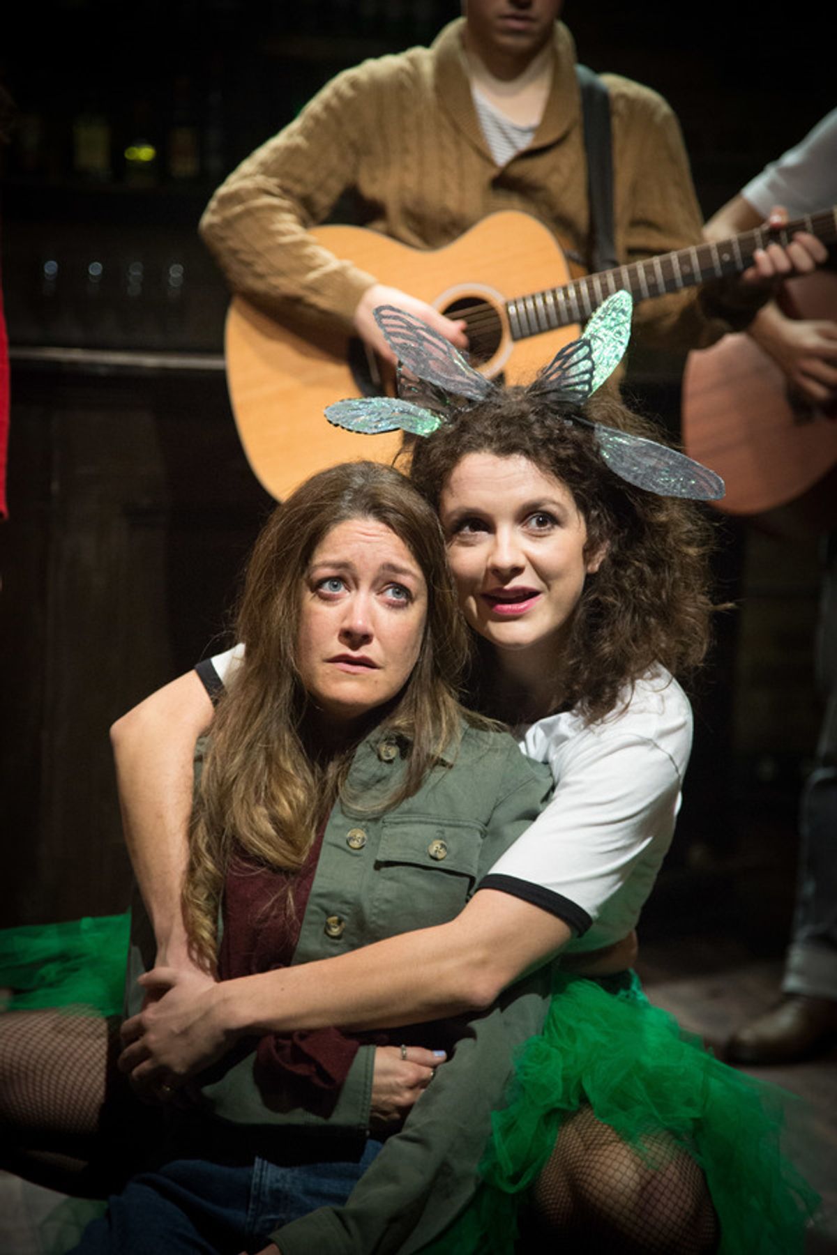 Julie Atherton and Georgina Hellier at 
