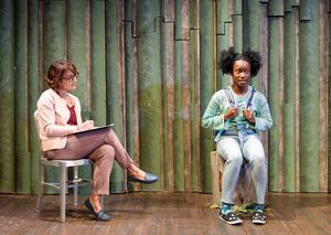 Susanna Florence and Amanda Morris in? form of a girl unknown? at Salt Lake Acting Company (Photo: dav.d daniels/ dav.d photography) @ BroadwayWorld Susanna Florence and Amanda Morris in? form of a girl unknown? at Salt Lake Acting Co Photo