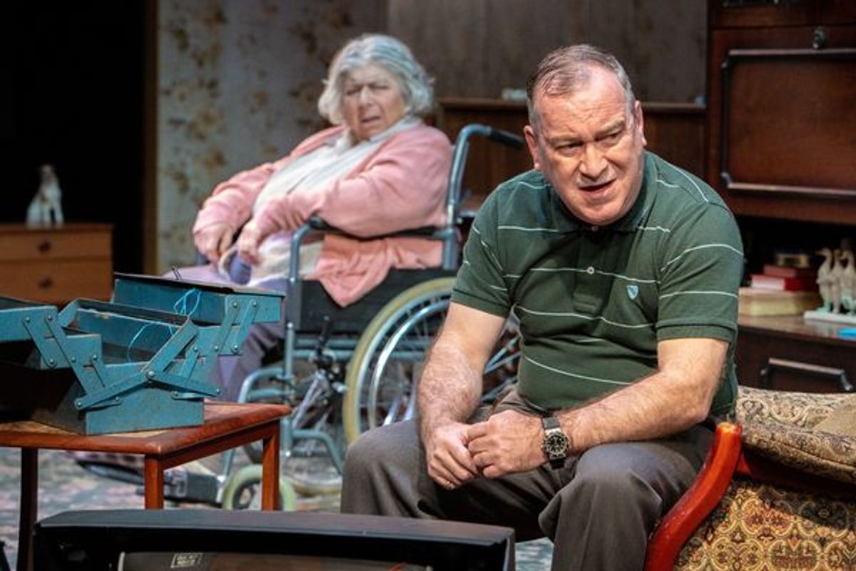 Miriam Margolyes and Mark Hadfield at 