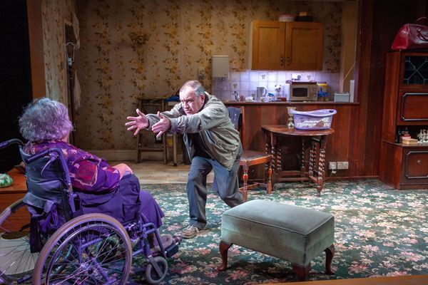 Miriam Margolyes and Mark Hadfield Photo