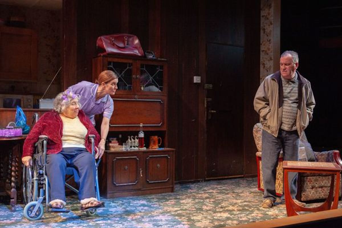 Vivien Parry, Miriam Margolyes, Mark Hadfield at 