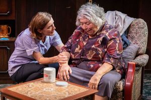 Vivien Parry and Miriam Margolyes Photo