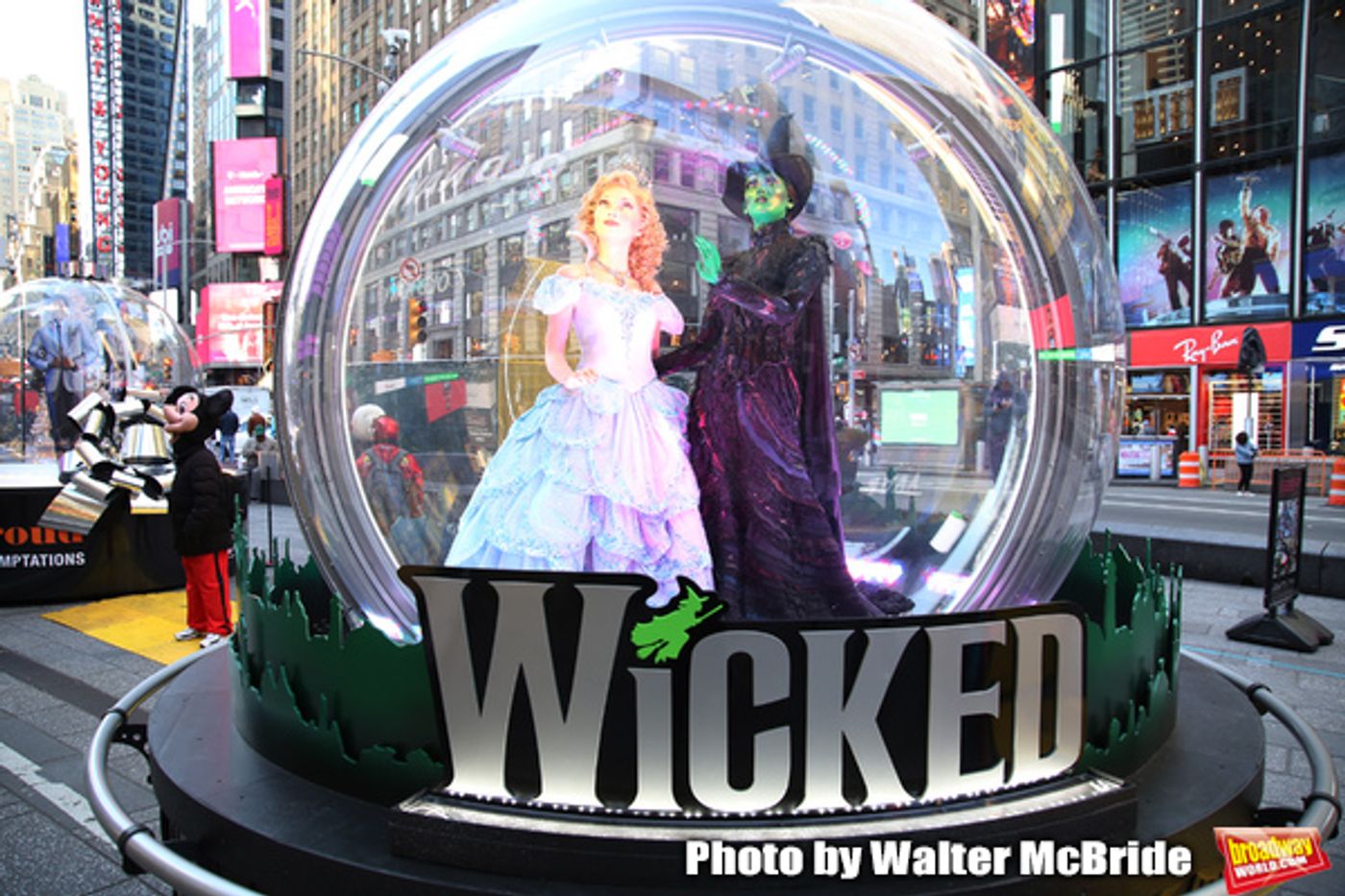 Photo Coverage: Times Square Gets Decked Out with Broadway Show Globes  Image