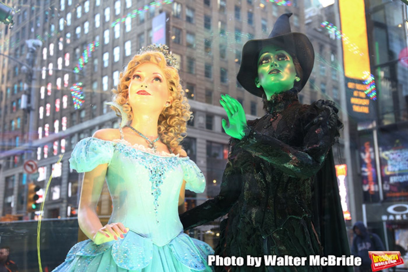 Photo Coverage: Times Square Gets Decked Out with Broadway Show Globes  Image